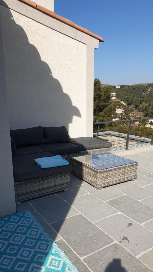 Les Terrasses Des Anthenors Bed & Breakfast Ensues-la-Redonne Exterior foto
